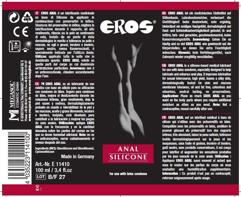 EROS ANAL SILICONE